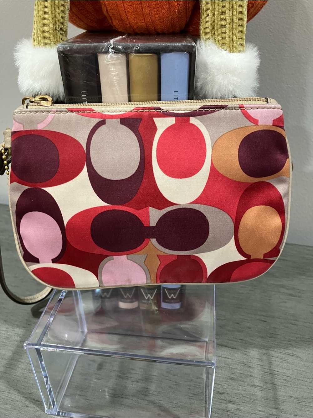 Coach Multicolor Wristlet Pouch